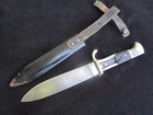 Original Ww2 German Dagger Knife With Scabbard Maker Arthur Schuttelhofer