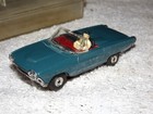 Aurora T Jet  63 Thunderbird T-bird Convertible  Slate red black Ho Slot Car
