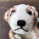 Vintage Steiff Molly Dog Mohair Plush Toy Hand Puppet Germany Glass Eyes 8 5   