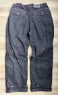 Y2k Vintage Skater Ll Cool J Jeans Skate Wide Mens 36x32 Black Rare Jnco Style