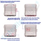 Satellitesale Multi-purpose Weatherproof Heavy Duty Enclosure Thermoplastic