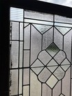   Antique Stained Glass Window   28 25 X 33 5   Architectural Salvage  
