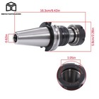 Er32 Floating Tap Holder Set Cat40 4 5  2 Pcs For Cnc Tapping