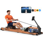 Merach Water Rowing Machines Home With 400lbs Free App For Immersive Water Rower