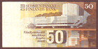 Finland  50 Markkaa  1986  1991    Litt  A   Gem Unc