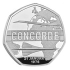 2026 Concorde 50p Silver Proof Coin Coa 1630 From Royal Mint
