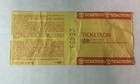 Vintage Neil Young Ticket Stub - Riverbend Music Ctr  Cincinnati - 9 21 1984