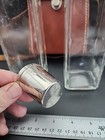 Vintage Portable Whiskey Liquor Travel Bar Set - Leather Wrapped With Shot Glass