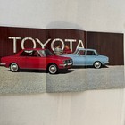 Toyota Corona Sedan And Hardtop Car Sales Brochure Catalog Advertising Vintage