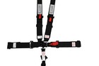 Black 5 Point 3  Wide Race Harness Seat Belt Hot Rod Off Road Side By Side Rzr