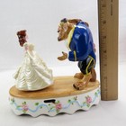 Disney s Beauty   The Beast Ceramic Musical Figurine Schmid