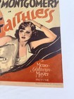1932 Faithless Original 14x22    Window Movie Poster Tallulah Bankhead Pre Code