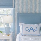 9yd Celerie Kemble Schumacher Creeping Fern Slumber Blue Wallpaper 1 New Roll
