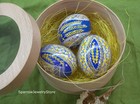 Handmade Easter Eggs Easter Ornaments Handpainted Easter Decor Ukraine Pysanka