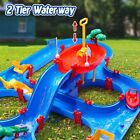Vatos 2-tier Water Table For Toddlers In Summer  Large Diy Waterways Playset