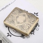 Style Classic Metallic Copper Color Double Sided King Size Cigarette Case