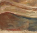 Vintage Expressionist Oil Painting Lanscape