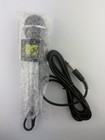 Mtv Music Television Wired Karaoke Microphone Silver Retro Mic Untested