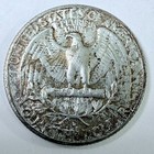 1955 D Toned Washington Quarter  90  Silver  Very Fine Condition  10592