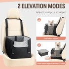 Elevated Dog Car Seat For Small Dogs  Small Dog Car Seat  Puppy Dog Booster 