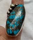 Vintage Turquoise Sterling Silver Ring
