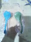 Tea Infuser Set Of 2-dinosaur Loose Leaf Infusers With Long Handle Green   Blue