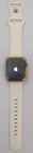 Apple Watch Series 2 38mm Aluminum Gray  W  Gold Case   Charger - Tested