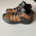 Keen Targhee Mid Waterproof Brown Hiking Boots 1019834 Boy   s Size 6 Women s 8