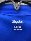 Men s Rapha Thermal Long Sleeve Jersey Full Zip Blue Size Large Nwt