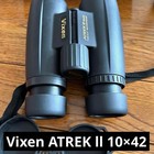 Vixen Atrek Ii Hr 10x42 Wp Binoculars  Used  Complete Accessories
