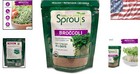 8oz Organic Broccoli Sprouting Seeds For Indoor outdoor Use - Nutrient-packed