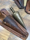 Vintage Brass Plumb Bob  lot Of 4 