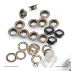Craftmemore 1 4 Hole Size 100 Sets Antique Brass Bronze Metal Grommets Eyelets