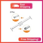 Patikil 15 7  Universal Gooseneck Hose  2pcs M10 m8 Fine Thread 8mm Metal Bendab