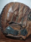 Vintage Early 1900 s Era Buckle Back Catchers Mitt Baseball Glove