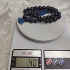 Vintage Turkish Blue 33 Bead Tasbih Misky Style German Style Prayer Beads
