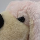 Fao Schwarz Penelope Pink Dog Plush Stuffed Animal 19 Inch Large Soft Button