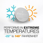 Energizer 2032 Lithium Coin Batteries With Child Safety Features - 2 Or 10 Pack