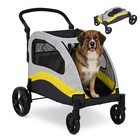 Gravee Extra Large Dog Stroller Foldable For Large Dogs Up To 160 Lbs Pet Cart