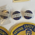 Union Teamsters Retiree Steward Pins Lapel Ib Of Tcw   Trucker Safe Driver Pins