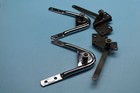 1365 06 Harley-davidson Road King Chrome Quick Release Backrest Support Brackets