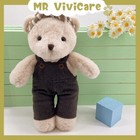 Classic Teddy Bear With Clothes Stuffed Animal Boy Bear Soft Premium Minky Fur