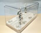 Ho Scale  9  Single Track  Display Case-winter Scene- For Any Ho Tran