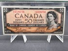 1954 Bank Of Canada  50 Bank Note Modified Portrait Graded 66ppq  Sn  Ah4529750