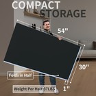 9ft Mid-size Foldable Portable Ping Pong Conversion Top Indoor Games