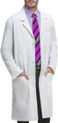 Professional Lab Coat For Men Women Long Sleeve  White  Unisex
