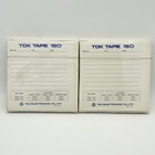 Lot Of 2 Tdk 150 Series Reel To Reel Recording Tape  Lp  5    Reel  900 Ft Japan