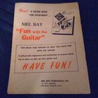 Mel Bay Guitar Chords In Photo   Diagram Form Instruction Paperback 1959 Vintage