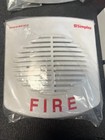 Simplex 4905-9988 4905-9995 9989 Truealert Red White Cover Plate Lot Of 4