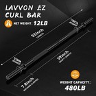 55  Weight Lifting Bar 1  Standard Straight Olympic Barbell Bar For Bench Press